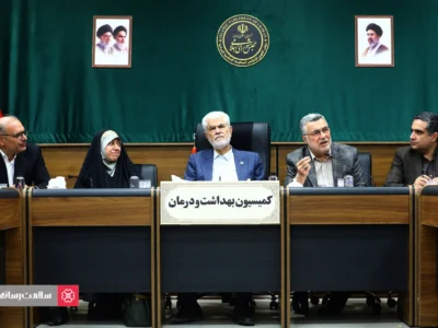 جلسه کمیسیون بهداشت با ظفرقندی